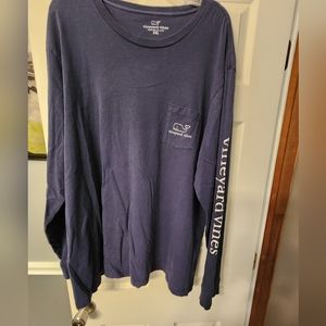 Mens Vinyard Vines long sleeve tee size 2XL